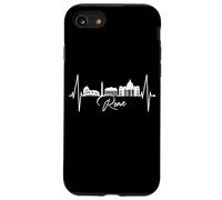 Custodia per iPhone SE (2020) / 7/8 Roma Skyline Colosseo Battito del Cuore Italia I Love Rome