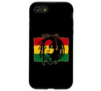 Custodia per iPhone SE (2020) / 7/8 Roots Reggae Baby Rasta Bandiera Rastafari Leone di Juda