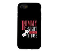 Custodia per iPhone SE (2020) / 7/8 Rummy Night prepararsi a perdere divertenti giochi di carte un giocatore di ramino
