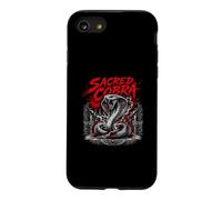 Custodia per iPhone SE (2020) / 7/8 Sacro Cobra Serpente Tempio Heavymetal Viper