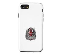 Custodia per iPhone SE (2020) / 7/8 Sacro Cuore Bruciante Con Misericordia Croce Gotica