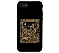 Custodia per iPhone SE (2020) / 7/8 Sagittario Zodiaco Oroscopo Tarocchi Stile Carta
