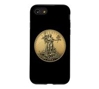 Custodia per iPhone SE (2020) / 7/8 Saint Gaudens Double Eagle 1933 Liberty Coin Collezionista USA