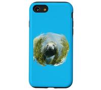 Custodia per iPhone SE (2020) / 7/8 Salva il lamantino e mostra il tuo amore per le mucche di mare