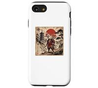 Custodia per iPhone SE (2020) / 7/8 Samurai Axolotl Japanese Vintage Funny Gifts Graphic Art