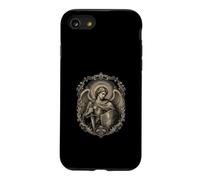 Custodia per iPhone SE (2020) / 7/8 San Michele Arcangelo Con Scudo Arte Sacra Medievale
