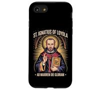 Custodia per iPhone SE (2020) / 7/8 Sant'Ignazio di Loyola Ad Maiorem Dei Gloriam Gesuita Cattolico