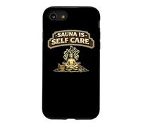 Custodia per iPhone SE (2020) / 7/8 Sauna is Selfcare per sauna a botte Loyly Steam Sweat