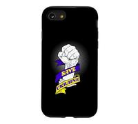 Custodia per iPhone SE (2020) / 7/8 Save Ukraine - Stop Russia - Stop alla guerra in Ucraina
