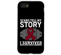 Custodia per iPhone SE (2020) / 7/8 Scars Tell My Story Head and Neck Cancer Awareness Survivor