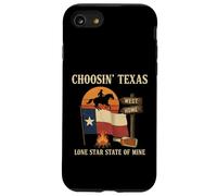 Custodia per iPhone SE (2020) / 7/8 Scegliere il Texas Shining Star State in mente Country Cowboy