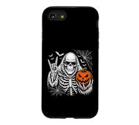 Custodia per iPhone SE (2020) / 7/8 Scheletro Bigfoot Sasquatch Zucca Felice Halloween Spaventoso