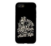 Custodia per iPhone SE (2020) / 7/8 Scheletro che dondola il cane mamma e zia vita pelliccia mamma