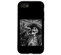 Custodia per iPhone SE (2020) / 7/8 Scheletro Selfie Meme Divertente Giorno Dei Morti Cinco De Mayo Bar