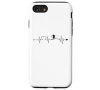 Custodia per iPhone SE (2020) / 7/8 Sci battito cardiaco Sci Driver Sport invernali Heartbeat