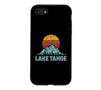 Custodia per iPhone SE (2020) / 7/8 Sci vintage Lake Tahoe Retro Distressed Mountains