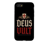 Custodia per iPhone SE (2020) / 7/8 Scudo dei Cavalieri Templari Deus Vult (Dio lo vuole)