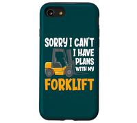 Custodia per iPhone SE (2020) / 7/8 Scusa Non posso avere piani Divertente Magazzino Carrello Elevatore Driver