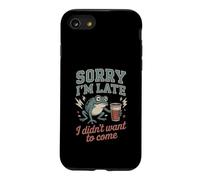 Custodia per iPhone SE (2020) / 7/8 Scusate il ritardo, non volevo venire Quote Frog
