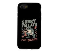Custodia per iPhone SE (2020) / 7/8 Scusate il ritardo, non volevo venire Quote Frog