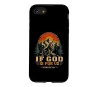 Custodia per iPhone SE (2020) / 7/8 Se Dio è per noi Lion Romans 8 31 Christian