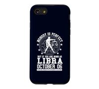 Custodia per iPhone SE (2020) / 7/8 Segno zodiacale Bilancia ottobre 06 Compleanno dell"oroscopo dell"astrologia