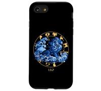 Custodia per iPhone SE (2020) / 7/8 Segno zodiacale Leone Astrologia Oroscopo Costellazione Celeste