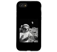 Custodia per iPhone SE (2020) / 7/8 Selfie dell'astronauta bradipo sulla luna Amante dei bradipi