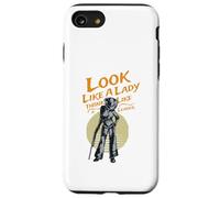 Custodia per iPhone SE (2020) / 7/8 Sembra una signora pensa come un leader femminile empowerment