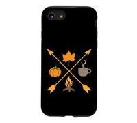 Custodia per iPhone SE (2020) / 7/8 Sensazione autunnale con zucca, tè e falò