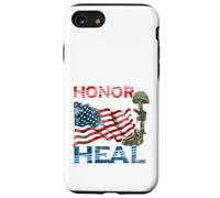 Custodia per iPhone SE (2020) / 7/8 Servizio militare Onora i morti Guarisci il guerriero ferito