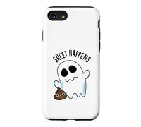 Custodia per iPhone SE (2020) / 7/8 Sheet Happens Funny Ghost Pun