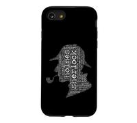 Custodia per iPhone SE (2020) / 7/8 sherlock, holmes, parola, nuvola