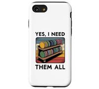 Custodia per iPhone SE (2020) / 7/8 Sì, ne ho bisogno tutti, mensola da golf a dischi, Joke, Disc Golf