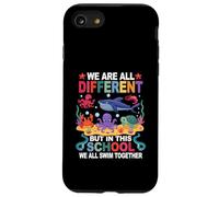 Custodia per iPhone SE (2020) / 7/8 Siamo diversi ma in questa scuola nuotiamo tutti insieme