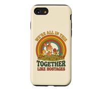 Custodia per iPhone SE (2020) / 7/8 Siamo Tutti Questo Insieme Come Ostaggi Bunny Birds Retro 1
