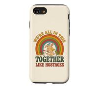 Custodia per iPhone SE (2020) / 7/8 Siamo Tutti Questo Insieme Come Ostaggi Bunny Birds Retro 4