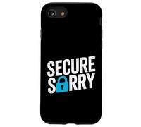 Custodia per iPhone SE (2020) / 7/8 Sicuro Sorry Lucchetto Data Breach Cyber Security Umorismo