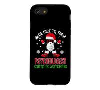 Custodia per iPhone SE (2020) / 7/8 Sii gentile con lo psicologo che Babbo Natale sta guardando