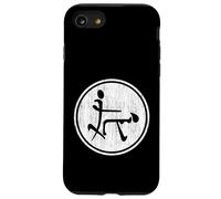 Custodia per iPhone SE (2020) / 7/8 Simboli antichi Pinyin Ispirato Vintage Humor Graphic