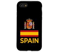 Custodia per iPhone SE (2020) / 7/8 Simboli nazionali spagnoli e testo giallo