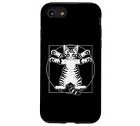 Custodia per iPhone SE (2020) / 7/8 Simpatico design a forma di gatto per amanti dei gatti e proprietari di animali domestici