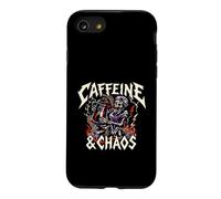 Custodia per iPhone SE (2020) / 7/8 Skeleton Nurse Caffeine & Chaos Night Shift