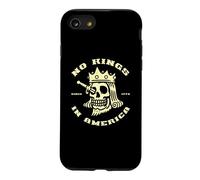 Custodia per iPhone SE (2020) / 7/8 Skull No Kings In America Since 1776 - Protesta