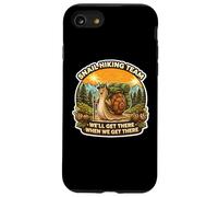Custodia per iPhone SE (2020) / 7/8 Snail Hiking Team Ci arriveremo quando ci arriveremo lento divertimento