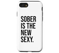 Custodia per iPhone SE (2020) / 7/8 Sober is the New Sexy & Sober Anniversary Sobriety Recovery