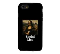 Custodia per iPhone SE (2020) / 7/8 Sociale Lisa Leonardo Da Vinci Divertente Influencer Gioconda