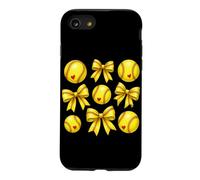 Custodia per iPhone SE (2020) / 7/8 Softball Coquette Bow Softball Giocatore Giornata Gioventù Ragazza