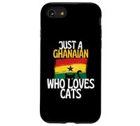 Custodia per iPhone SE (2020) / 7/8 Solo un ghanese che ama i gatti per tutto il Ghana