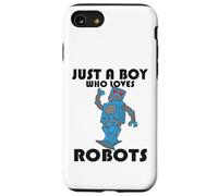 Custodia per iPhone SE (2020) / 7/8 Solo un ragazzo che ama i robot, Robot